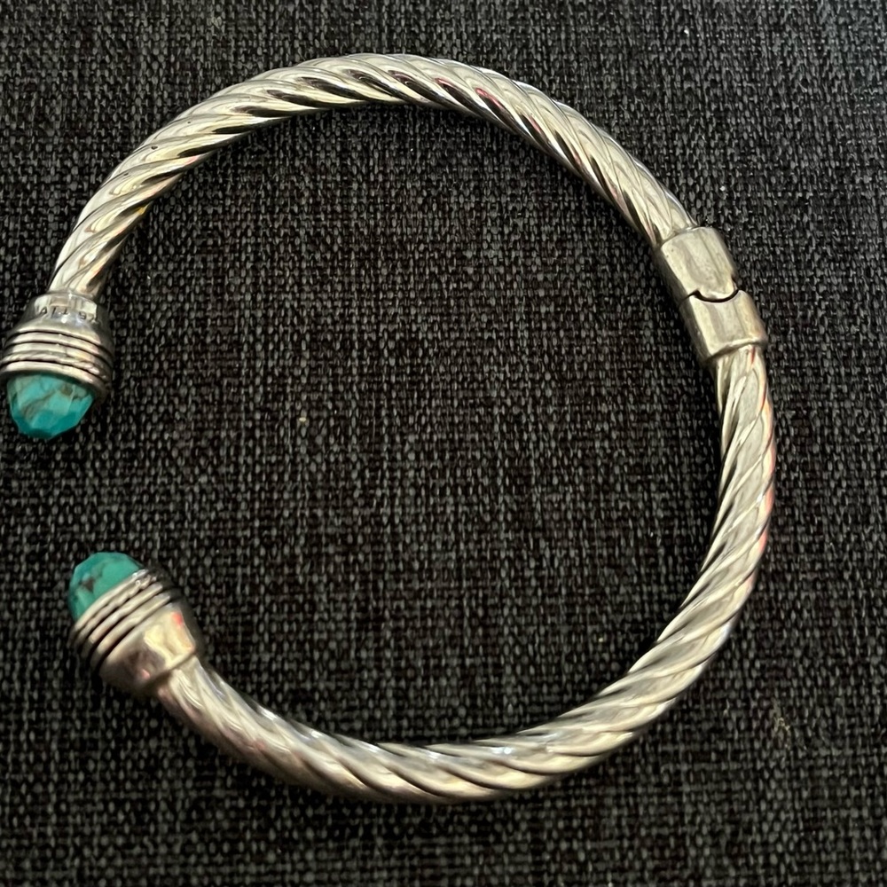 Sterling Silver torqoise bracelet